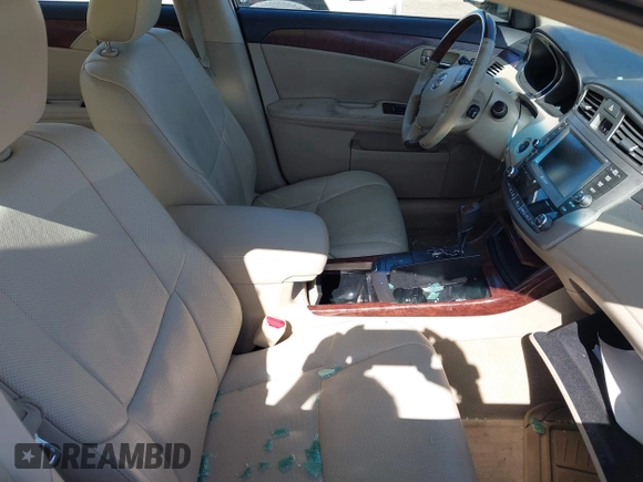 2012 Toyota Avalon with VIN 4T1BK3DB2CU463685, listed as a IAAI auction lot 41761299 with 72,934 mi miles and . Bid and sale history available at DreamBid. Image 5.