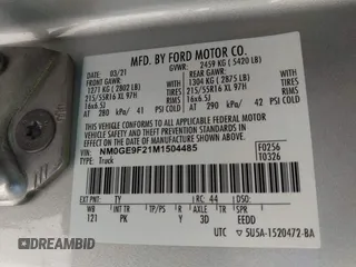 2021 Ford Transit Connect XLT с VIN NM0GE9F21M1504485, выставлен на аукционе IAAI как лот 41635317 с пробегом 62 345 миль миль и . История ставок и продаж доступна на DreamBid. Изображение 9.