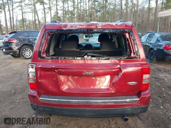 2017 Jeep Patriot High Altitude with VIN 1C4NJPFA5HD166689, listed as a IAAI auction lot 41768927 with 74,592 mi miles and . Bid and sale history available at carsss.com. Image 6.