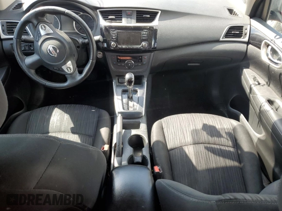 2018 Nissan Sentra SV with VIN 3N1AB7APXJL663246, listed as a Copart auction lot 47737365 with 0 mi miles and Salvage Title. Bid and sale history available at carsss.com. Image 8.
