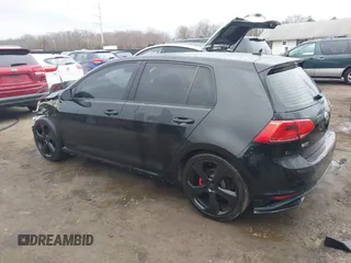 2015 Volkswagen Golf GTI Autobahn with VIN 3VW4T7AU5FM026230, listed as a IAAI auction lot 41458928 with 58,665 mi miles. Bid and sale history available at carsss.com. Image 3.