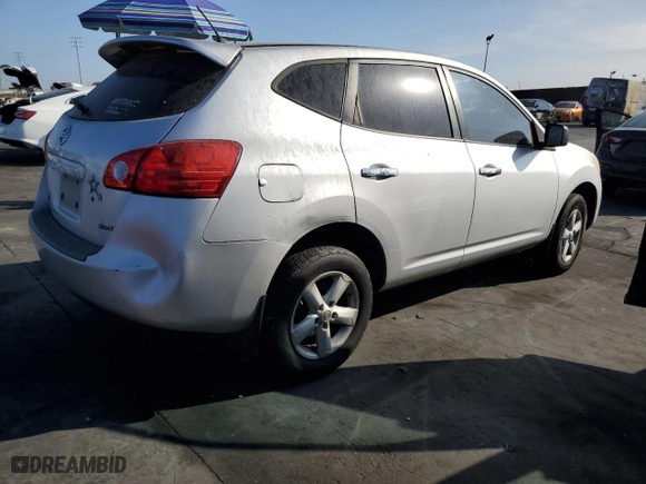 2010 Nissan Rogue S with VIN JN8AS5MT2AW012654, listed as a Copart auction lot 85312914 with 0 miles and Clean Title. Bid and sale history available at carsss.com. Image 3.