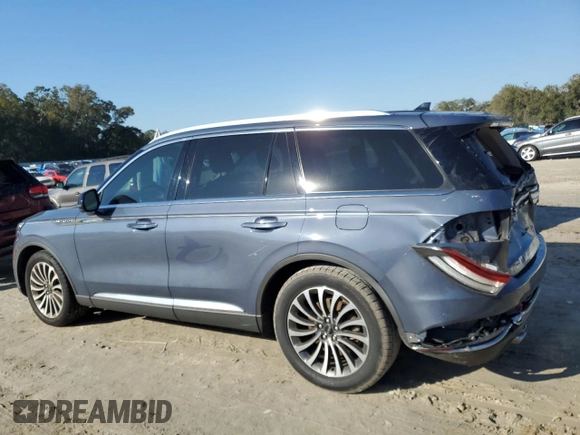 2021 Lincoln Aviator Reserve z VIN 5LM5J7WC9MGL01854, wystawiony jako Copart lot #88782765 z przebiegiem 87 789 mil mil oraz Nie do naprawy • Non repairable. Historia ofert i sprzedaży dostępna na DreamBid. Obrazek 2.