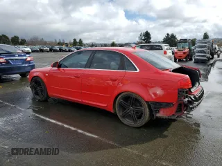 2008 Audi A4 2.0T with VIN WAUAF78E38A051961, listed as a Copart auction lot 86548634 with 170,675 mi miles and Salvage Title. Bid and sale history available at carsss.com. Image 2.