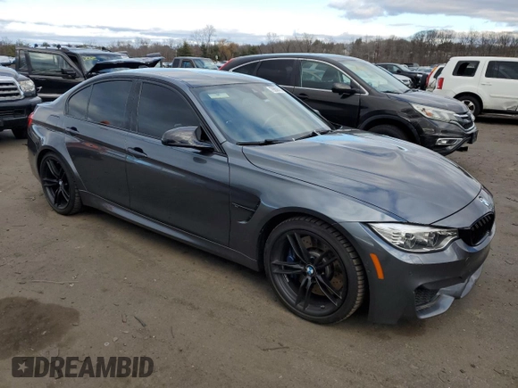 2016 BMW M3 with VIN WBS8M9C5XG5E68961, listed as a Copart auction lot 79859313 with 65,345 mi miles. Bid and sale history available at carsss.com. Image 4.