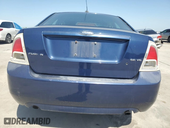 2007 Ford Fusion SE with VIN 3FAHP071X7R140909, listed as a Copart auction lot 52184565 with 159,272 mi miles and Salvage Title. Bid and sale history available at carsss.com. Image 6.