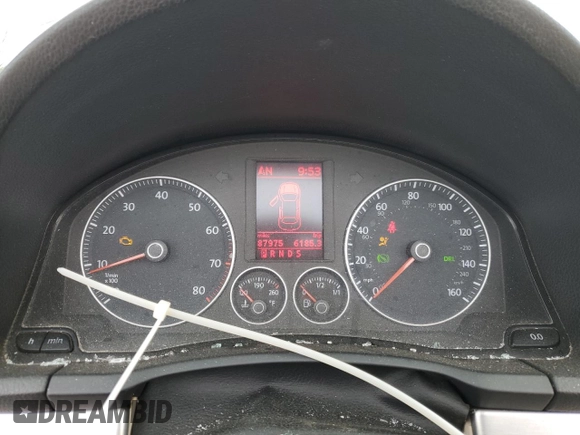 2008 Volkswagen Eos 3.2L with VIN WVWDB71F48V017874, listed as a Copart auction lot 78620394 with 87,975 mi miles and Salvage Title. Bid and sale history available at DreamBid. Image 9.