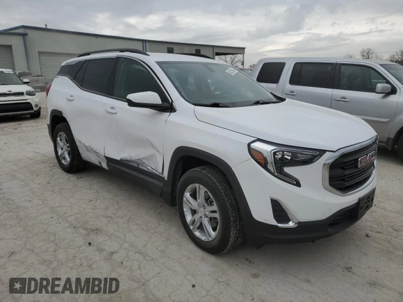 2018 GMC Terrain SLE Diesel with VIN 3GKALUEU7JL255204, listed as a Copart auction lot 84230084 with 112,248 mi miles and Salvage Title. Bid and sale history available at carsss.com. Image 4.