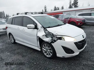 2015 Mazda Mazda5 Grand Touring with VIN JM1CW2DL6F0185594, listed as a IAAI auction lot 41470568 with 116,309 mi miles. Bid and sale history available at carsss.com. Image 1.