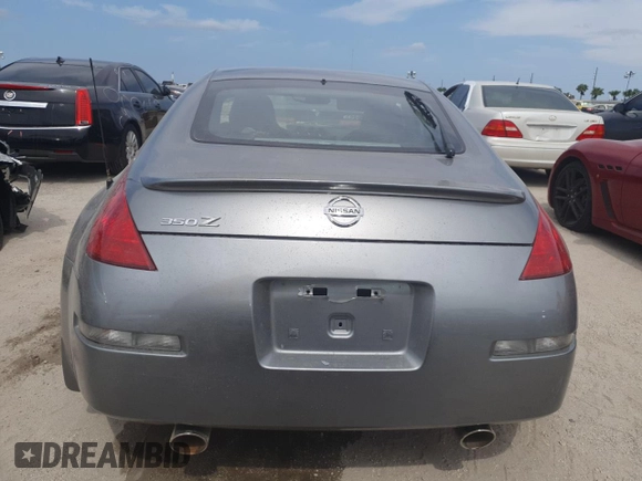 2005 Nissan 350Z Touring with VIN JN1AZ34E05M652220, listed as a Copart auction lot 76190324 with Not Provided miles and Salvage Title. Bid and sale history available at DreamBid. Image 6.
