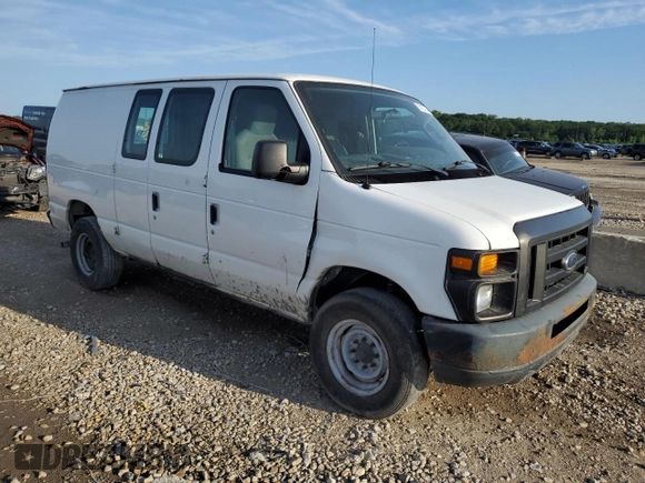 2012 Ford Econoline Cargo Commercial with VIN 1FTNE2EL0CDB33215, listed as a Copart auction lot 63120784 with 258,466 mi miles and Salvage title. Bid and sale history available at DreamBid. Image 4.