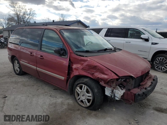 2003 Ford Windstar SE с VIN 2FMZA52443BA14757, выставлен на аукционе Copart как лот 84533924 с пробегом 142 953 миль миль и Списание • Salvage title. История ставок и продаж доступна на DreamBid. Изображение 4.