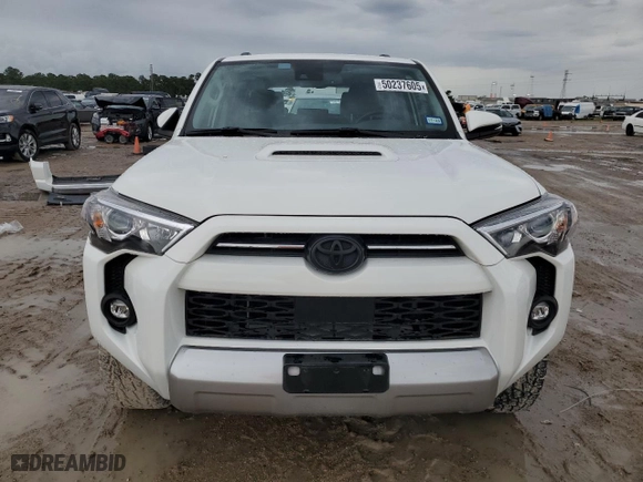 2023 Toyota 4Runner TRD Off Road Premium with VIN JTERU5JR3P6210861, listed as a Copart auction lot 50237605 with 25,085 mi miles and Salvage Title. Bid and sale history available at carsss.com. Image 5.