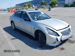 2013 Infiniti G37 Journey with VIN JN1CV6AP0DM710787, listed as a IAAI auction lot 42477890 with Not provided miles and . Bid and sale history available at DreamBid. Image 1.