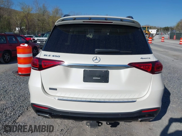 2020 Mercedes-Benz GLE 450 z VIN 4JGFB5KB9LA292127, wystawiony jako IAAI lot #42056261 z przebiegiem 59 165 mil mil oraz . Historia ofert i sprzedaży dostępna na DreamBid. Obrazek 16.
