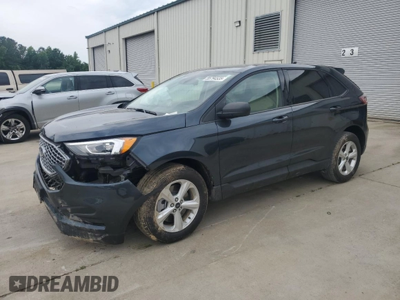 2024 Ford Edge SE with VIN 2FMPK4G99RBA18993, listed as a Copart auction lot 55794535 with 33,372 mi miles and Salvage title. Bid and sale history available at DreamBid. Image 1.