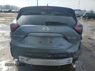 2021 Nissan Murano SL with VIN 5N1AZ2CS2MC104086, listed as a Copart auction lot 46782625 with 24,685 mi miles and Clean Title. Bid and sale history available at DreamBid. Image 6.