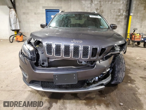 2021 Jeep Cherokee Limited z VIN 1C4PJMDXXMD135592, wystawiony jako Copart lot #58718975 z przebiegiem 53 037 mil mil oraz Szkoda całkowita • Salvage title. Historia ofert i sprzedaży dostępna na DreamBid. Obrazek 5.