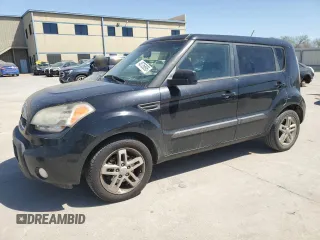 2011 Kia Soul + with VIN KNDJT2A22B7216109, listed as a Copart auction lot 48726895 with 277,440 mi miles and Salvage Title. Bid and sale history available at DreamBid. Image 1.