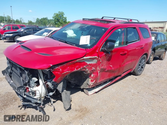 2017 Dodge Durango GT with VIN 1C4RDJDG1HC606510, listed as a IAAI auction lot 42635834 with 174,405 mi miles and . Bid and sale history available at DreamBid. Image 19.