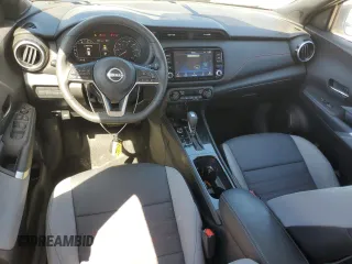 2024 Nissan Kicks SR with VIN 3N1CP5DVXRL479090, listed as a Copart auction lot 49817965 with 13,625 mi miles and Salvage Title. Bid and sale history available at carsss.com. Image 8.