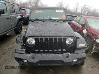 2022 Jeep Wrangler Unlimited Sport S z VIN 1C4HJXDG7NW227321, wystawiony jako Copart lot #45699695 z przebiegiem 25 369 mil mil oraz Szkoda całkowita • Salvage title. Historia ofert i sprzedaży dostępna na DreamBid. Obrazek 12.