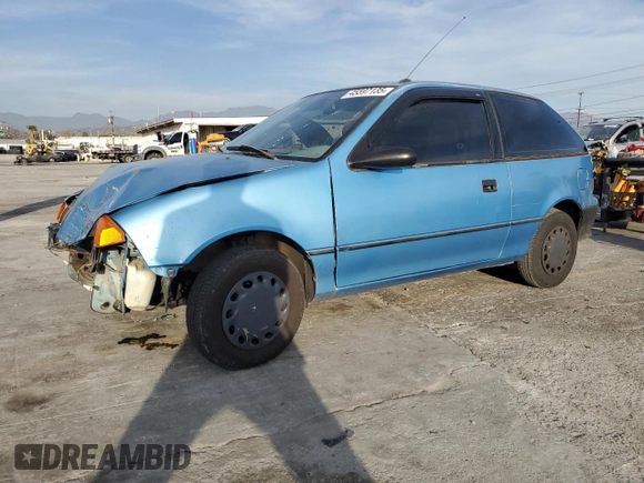 1994 Geo Metro z VIN 2C1MR2467R6780100, wystawiony jako Copart lot #45597135 z przebiegiem 100 000 mil mil oraz Szkoda całkowita • Salvage title. Historia ofert i sprzedaży dostępna na DreamBid. Obrazek 1.