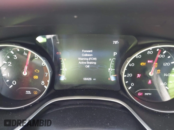 2021 Jeep Compass Limited with VIN 3C4NJDCB3MT599685, listed as a IAAI auction lot 42435075 with 58,426 mi miles and . Bid and sale history available at DreamBid. Image 7.