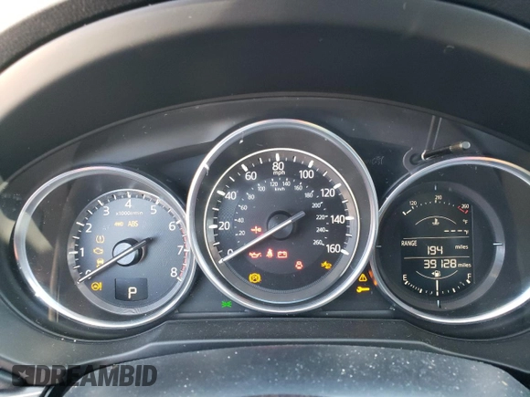 2017 Mazda CX-5 Grand Touring with VIN JM3KFBDL4H0209770, listed as a Copart auction lot 48181935 with 39,128 mi miles and Salvage Title. Bid and sale history available at carsss.com. Image 9.