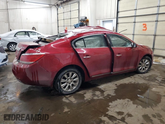 2013 Buick LaCrosse with VIN 1G4GA5E31DF296379, listed as a Copart auction lot 44770775 with Not provided miles and Salvage title. Bid and sale history available at DreamBid. Image 3.