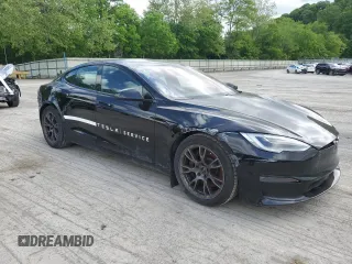 2021 Tesla Model S Long Range z VIN 5YJSA1E52MF428241, wystawiony jako Copart lot #57302035 z przebiegiem 67 775 mil mil oraz Szkoda całkowita • Salvage title. Historia ofert i sprzedaży dostępna na DreamBid. Obrazek 4.