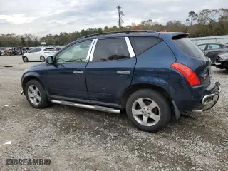 2005 Nissan Murano SL with VIN JN8AZ08W55W416234, listed as a Copart auction lot 83548504 with 166,291 mi miles and Salvage Title. Bid and sale history available at carsss.com. Image 2.