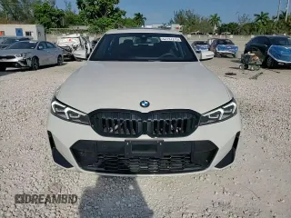 2023 BMW 3 Series 330i with VIN 3MW69FF0XP8D71173, listed as a Copart auction lot 52197215 with 2,290 mi miles and Non repairable. Bid and sale history available at DreamBid. Image 14.