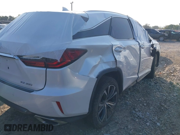 2017 Lexus RX 350 with VIN 2T2ZZMCA3HC038392, listed as a IAAI auction lot 39197812 with Not provided miles and . Bid and sale history available at DreamBid. Image 4.