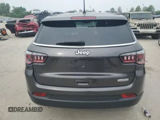 2019 Jeep Compass Latitude with VIN 3C4NJCBB8KT855148, listed as a Copart auction lot 60451975 with 60,033 mi miles and Salvage title. Bid and sale history available at DreamBid. Image 6.