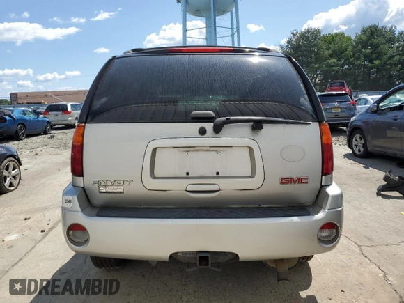 2007 GMC Envoy SLT with VIN 1GKDT13SX72181610, listed as a Copart auction lot 68493434 with Not Provided miles and Salvage Title. Bid and sale history available at DreamBid. Image 6.
