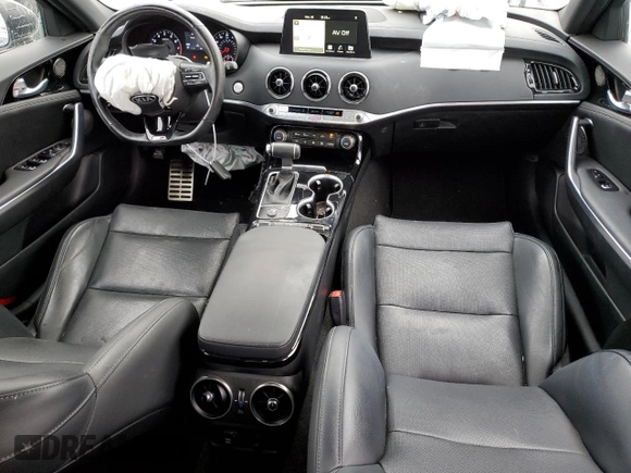2020 Kia Stinger GT-Line with VIN KNAE15LA8L6083745, listed as a Copart auction lot 86172654 with 24,135 mi miles and Salvage Title. Bid and sale history available at carsss.com. Image 8.