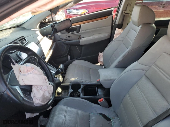 2018 Honda CR-V EX-L with VIN 7FARW2H82JE033407, listed as a Copart auction lot 47448795 with 0 mi miles and Salvage Title. Bid and sale history available at carsss.com. Image 7.