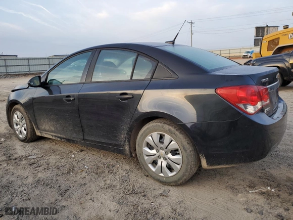 2014 Chevrolet Cruze LS with VIN 1G1PB5SHXE7185691, listed as a Copart auction lot 48972695 with 134,743 mi miles and Salvage Title. Bid and sale history available at carsss.com. Image 2.