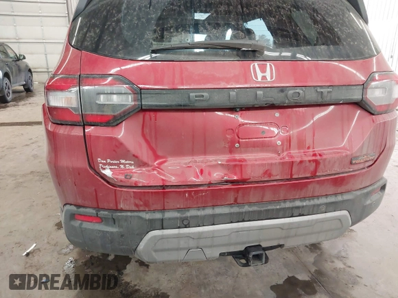 2024 Honda Pilot TrailSport with VIN 5FNYG1H62RB015787, listed as a IAAI auction lot 41261818 with 39,324 mi miles. Bid and sale history available at carsss.com. Image 18.