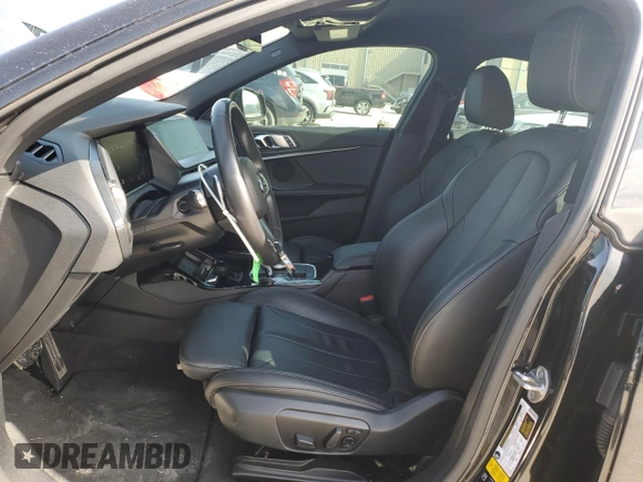 2021 BMW 2 Series M235i xDrive with VIN WBA13AL02M7J66141, listed as a Copart auction lot 44651015 with 22,656 mi miles and Salvage Title. Bid and sale history available at DreamBid. Image 7.