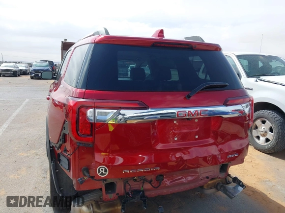 2023 GMC Acadia SLE z VIN 1GKKNRL40PZ258865, wystawiony jako IAAI lot #41956952 z przebiegiem 9 794 mil mil oraz . Historia ofert i sprzedaży dostępna na DreamBid. Obrazek 16.