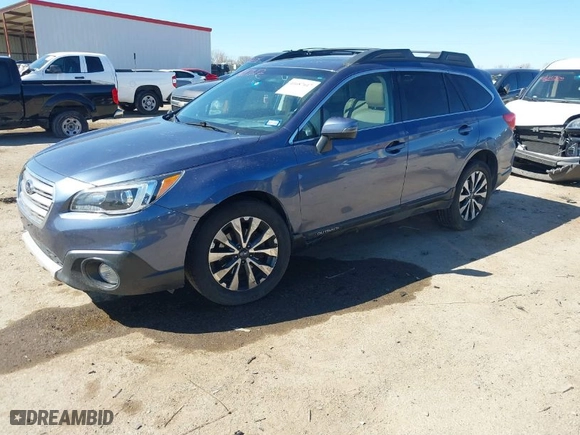 2015 Subaru Outback 2.5i Limited with VIN 4S4BSBNC8F3253748, listed as a IAAI auction lot 41687617 with 72,307 mi miles. Bid and sale history available at carsss.com. Image 2.