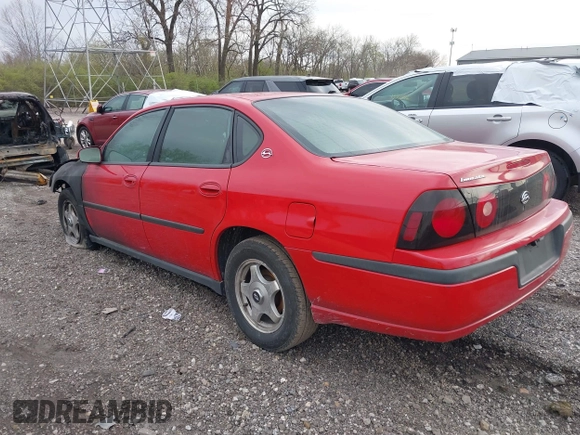 2004 Chevrolet Impala with VIN 2G1WF52E649463926, listed as a IAAI auction lot 41971628 with Not Provided miles and . Bid and sale history available at DreamBid. Image 3.