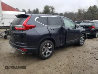 2017 Honda CR-V EX-L with VIN 2HKRW2H84HH118613, listed as a Copart auction lot 41807373 with 58,411 mi miles. Bid and sale history available at carsss.com. Image 3.