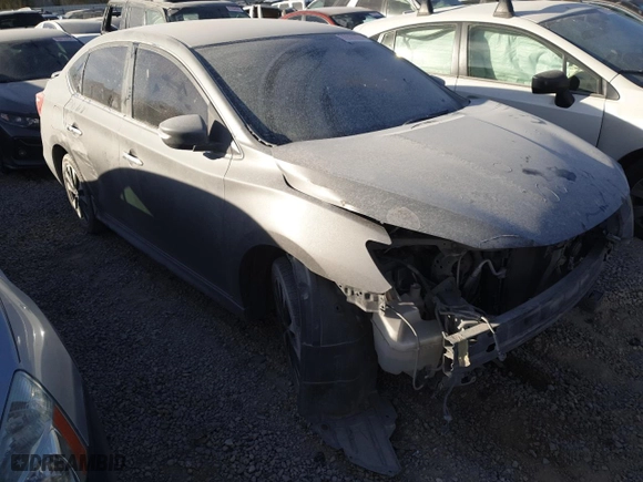 2019 Nissan Sentra SV with VIN 3N1AB7AP3KY327202, listed as a Copart auction lot 79329694 with 59,116 mi miles and Salvage Title. Bid and sale history available at carsss.com. Image 4.