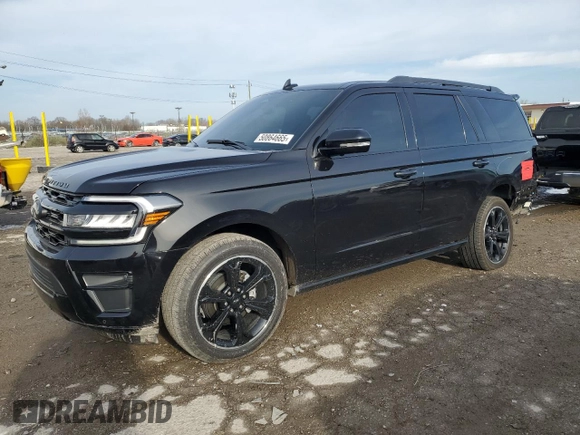 2024 Ford Expedition Limited with VIN 1FMJU2A8XREA52255, listed as a Copart auction lot 50864665 with Not provided miles and Salvage title. Bid and sale history available at DreamBid. Image 1.