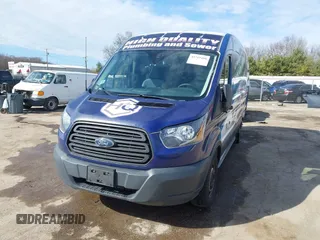 2017 Ford Transit with VIN 1FTYR2CM1HKB20585, listed as a IAAI auction lot 41769400 with Not Provided miles. Bid and sale history available at carsss.com. Image 2.