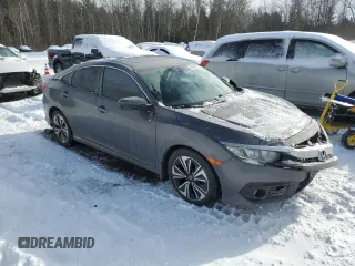 2017 Honda Civic Sedan EX-T with VIN 2HGFC1F47HH104561, listed as a Copart auction lot 84658614 with 154,991 mi miles and Salvage Title. Bid and sale history available at carsss.com. Image 4.