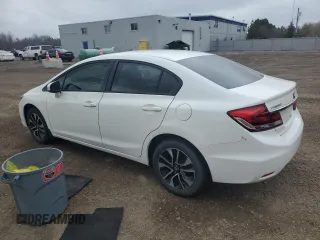 2015 Honda Civic Sedan LX with VIN 2HGFB2F51FH008259, listed as a Copart auction lot 52744535 with 121,247 mi miles and Clean Title. Bid and sale history available at carsss.com. Image 2.